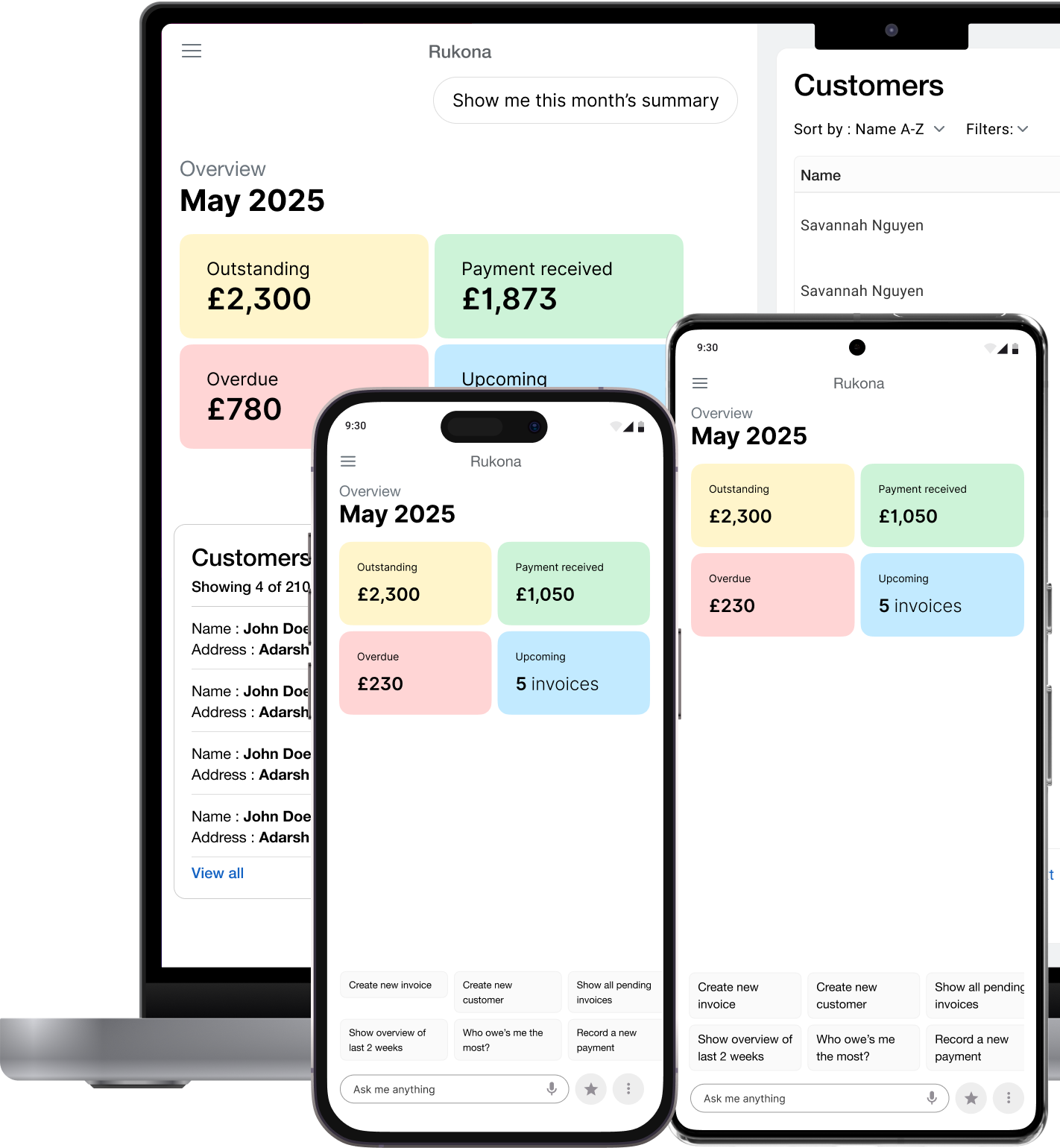 App on devices